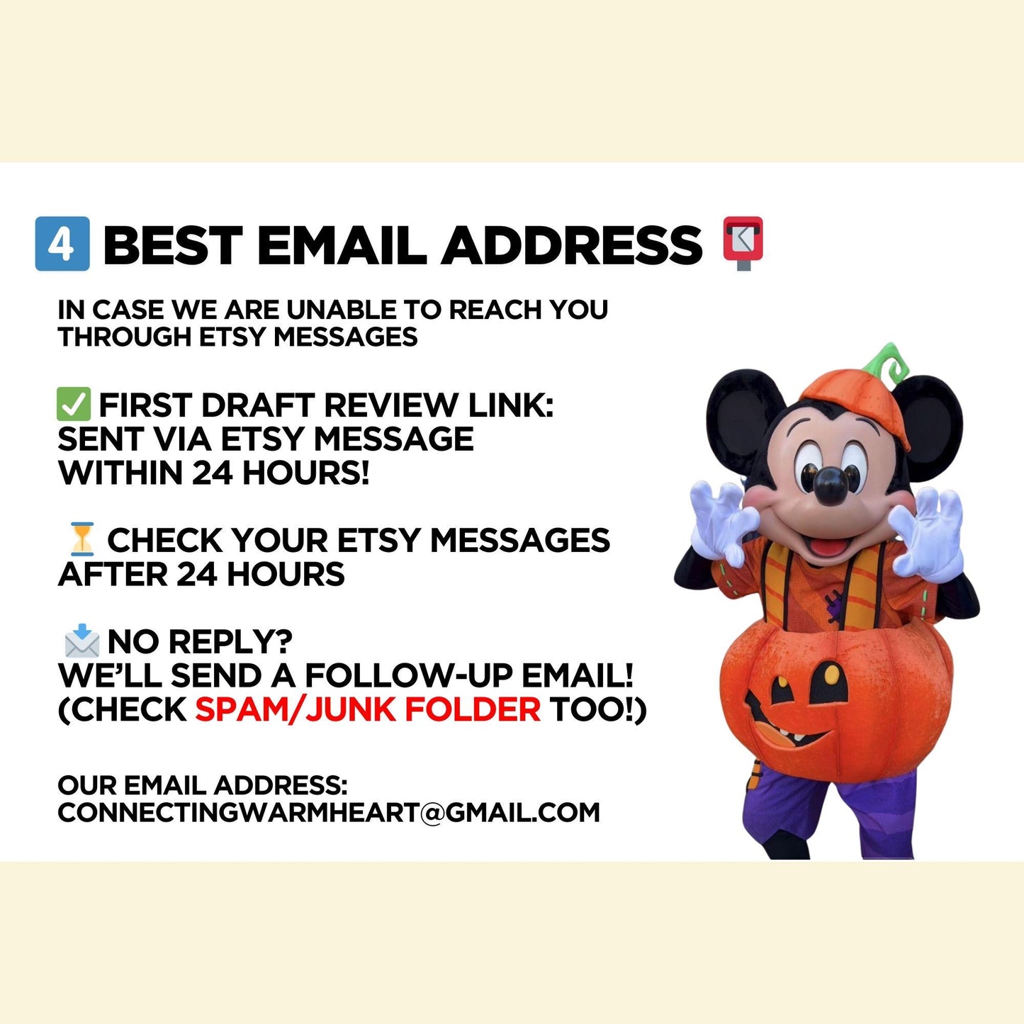 Halloween Personalized Surprise Trip Reveal Video Message Movie Mouse Kids Family World Land Theme Park Orlando Florida California Paris