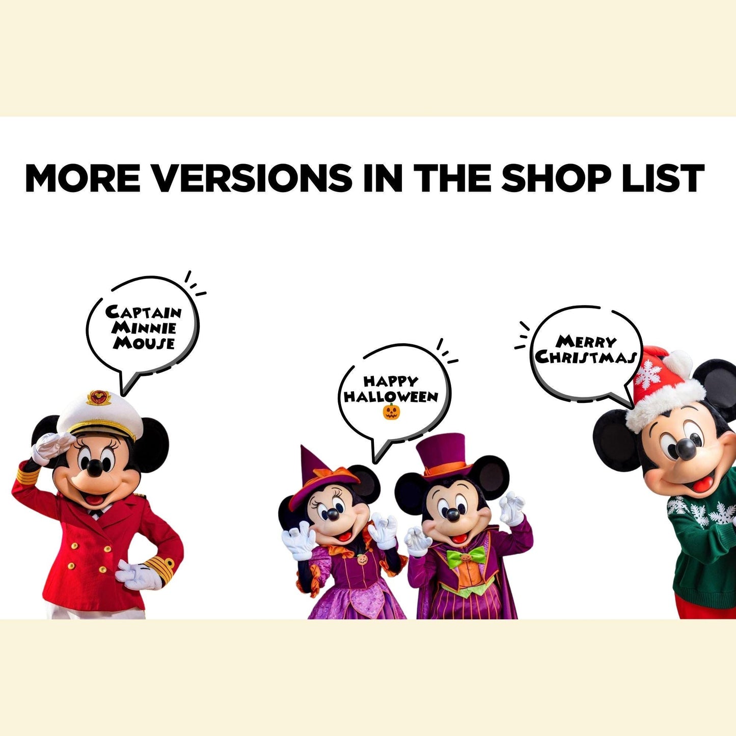 Christmas Personalized Surprise Trip Reveal Video Message Movie Mouse Holiday Santa Magical World Land Theme Park Florida California Paris