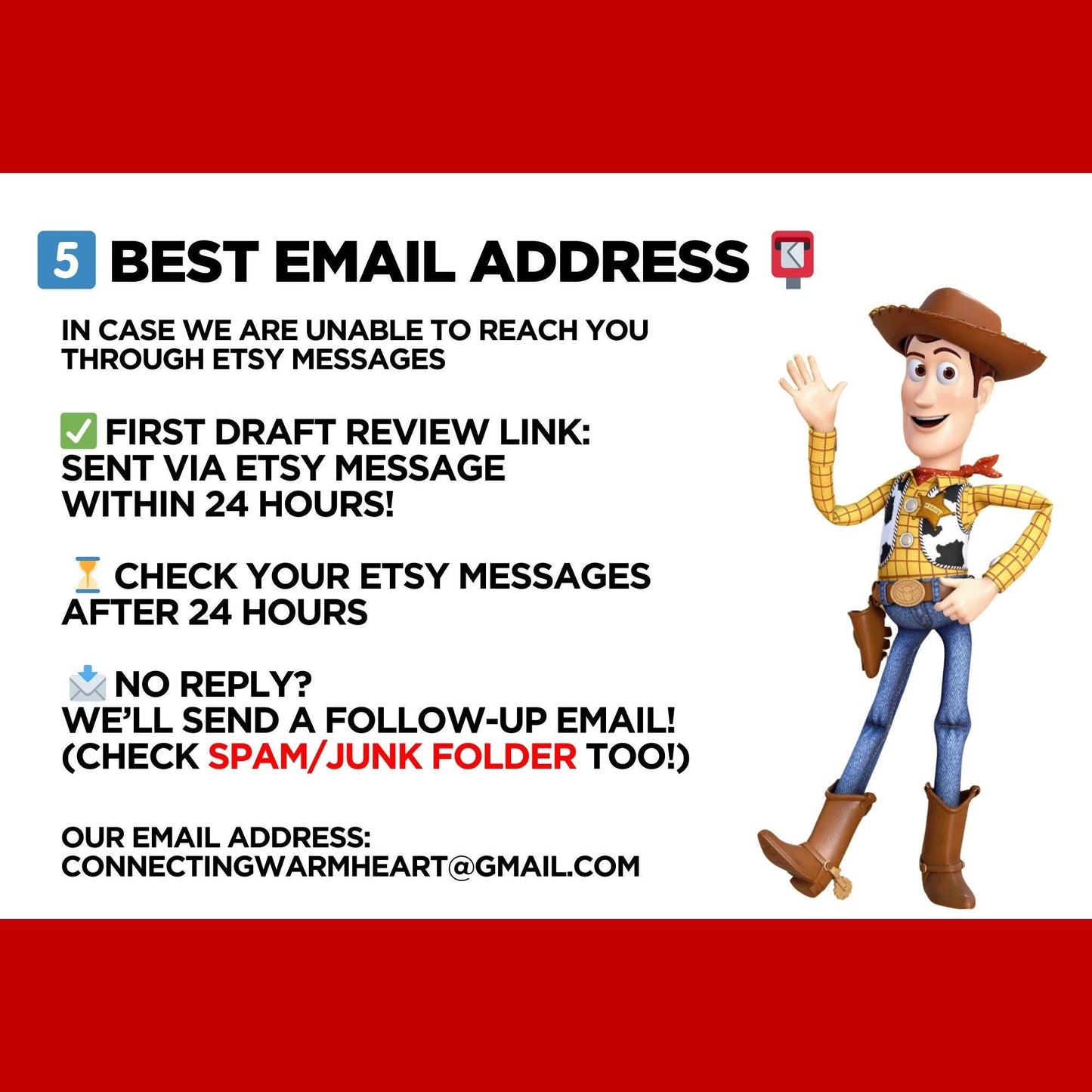 Personalized Toy Story Disney Trip Surprise Reveal Video Woody Buzz Call Kids Going to Disney World Disneyland Paris California Cruise