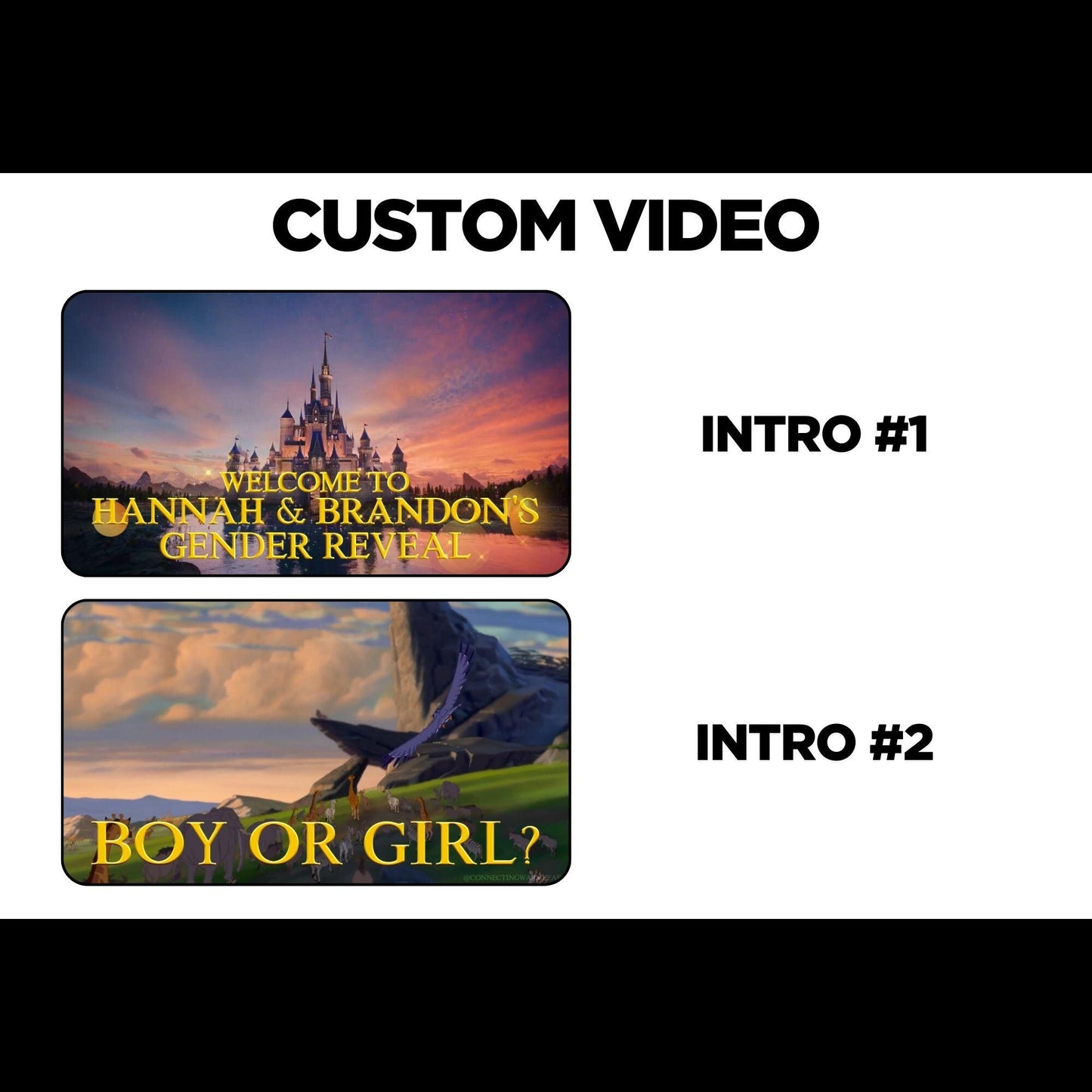 Boy Gender Reveal Movie Announcement to Family, It's a boy Gender Reveal Video to Suprise, Lion King Gender Reveal Idea Unique Confetti