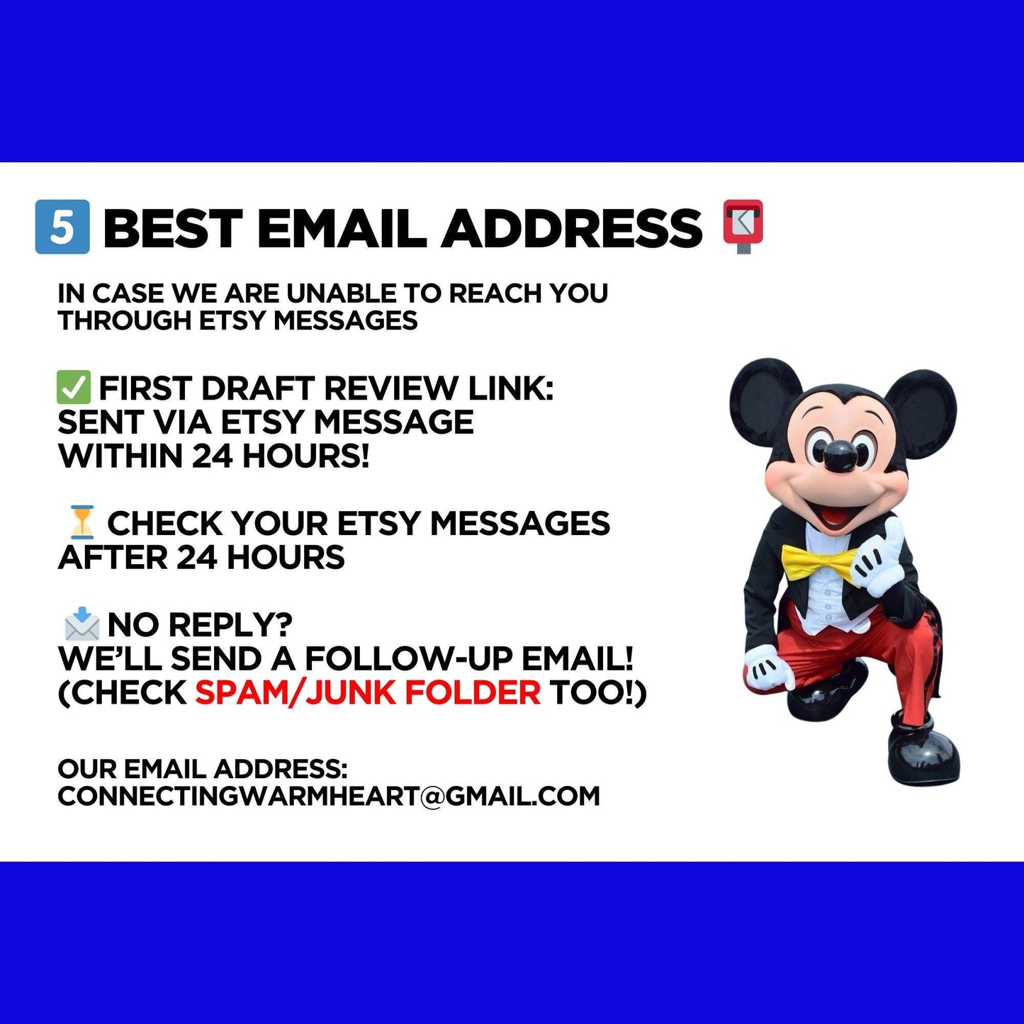 Personalized Mickey Minnie  Surprise Trip Reveal Video Message Mouse Kids Magical Disney World Land Theme Orlando Florida California Paris